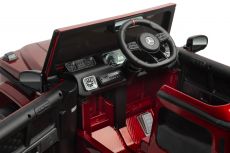 Дитячий електромобіль Caretero (Toyz) Mercedes Benz G63 AMG Wine Red